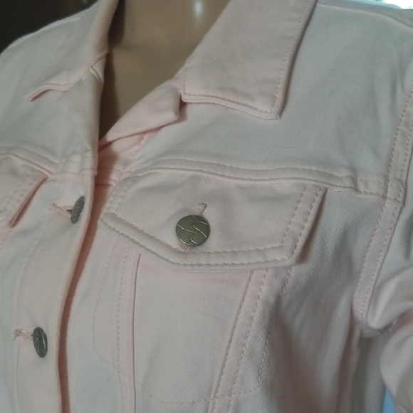 Jessica Simpson Light Pink Lightweight Jacket (Size Large) - Picture 4 of 6